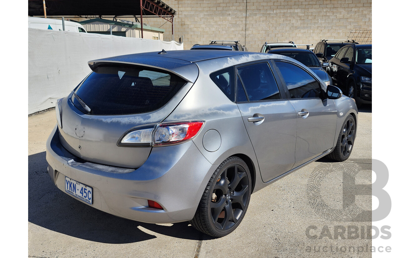 09/2011 Mazda Mazda3 NEO BL 10 UPGRADE 5d Hatchback Silver 2.0L