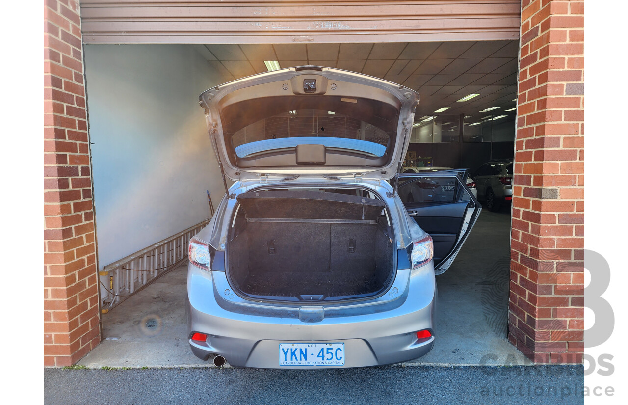 09/2011 Mazda Mazda3 NEO BL 10 UPGRADE 5d Hatchback Silver 2.0L