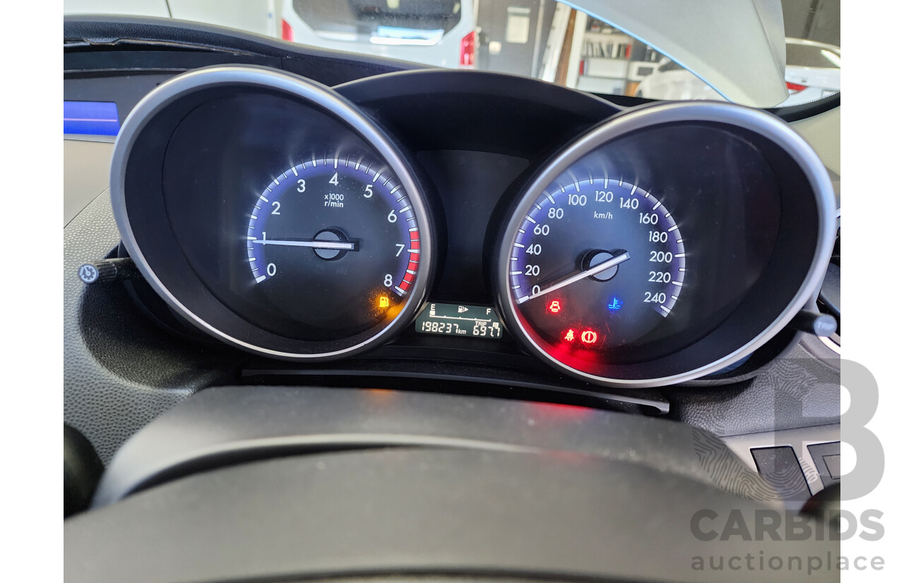 09/2011 Mazda Mazda3 NEO BL 10 UPGRADE 5d Hatchback Silver 2.0L