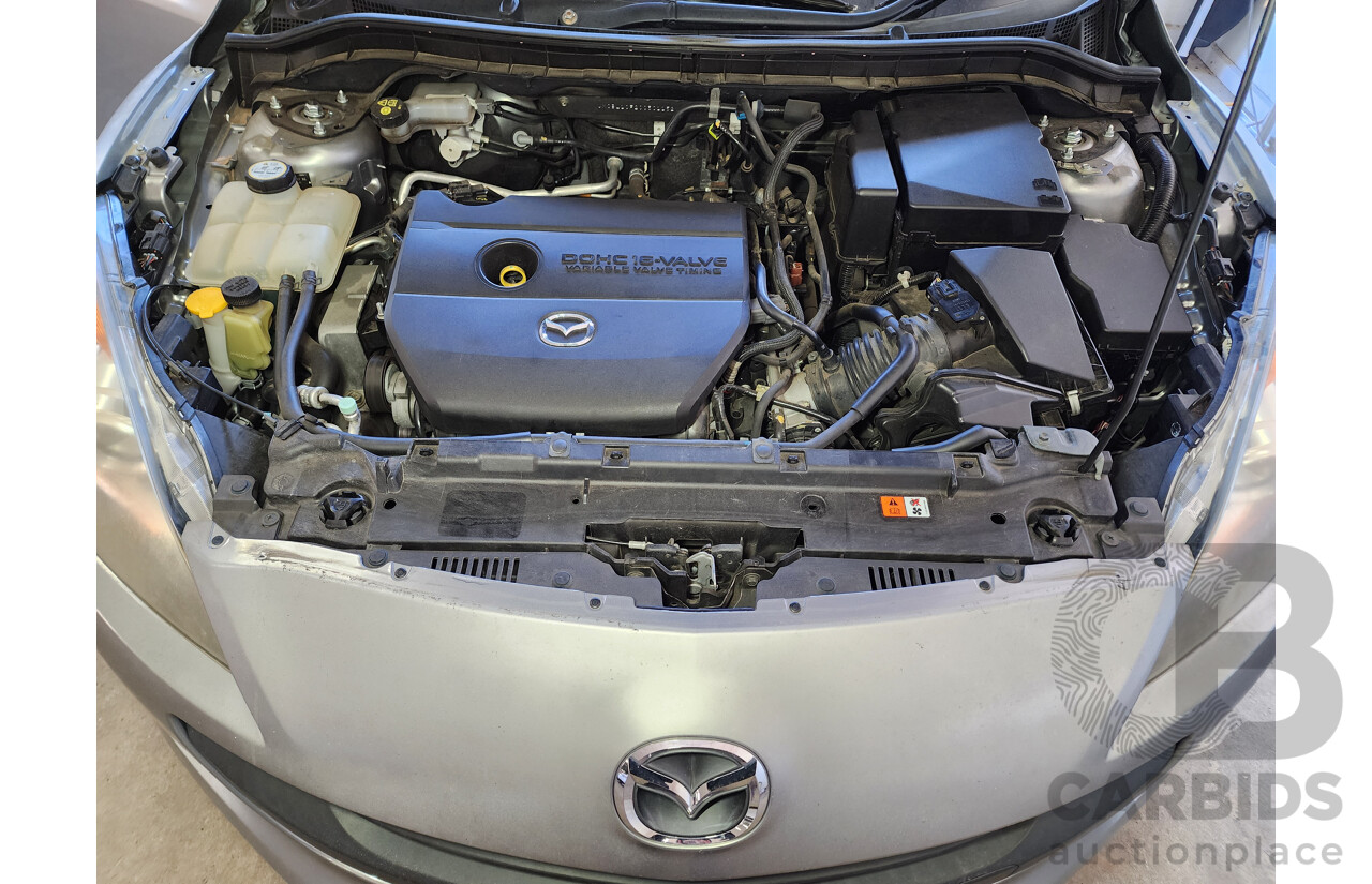 09/2011 Mazda Mazda3 NEO BL 10 UPGRADE 5d Hatchback Silver 2.0L