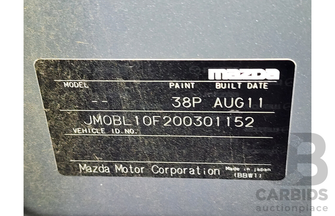 09/2011 Mazda Mazda3 NEO BL 10 UPGRADE 5d Hatchback Silver 2.0L