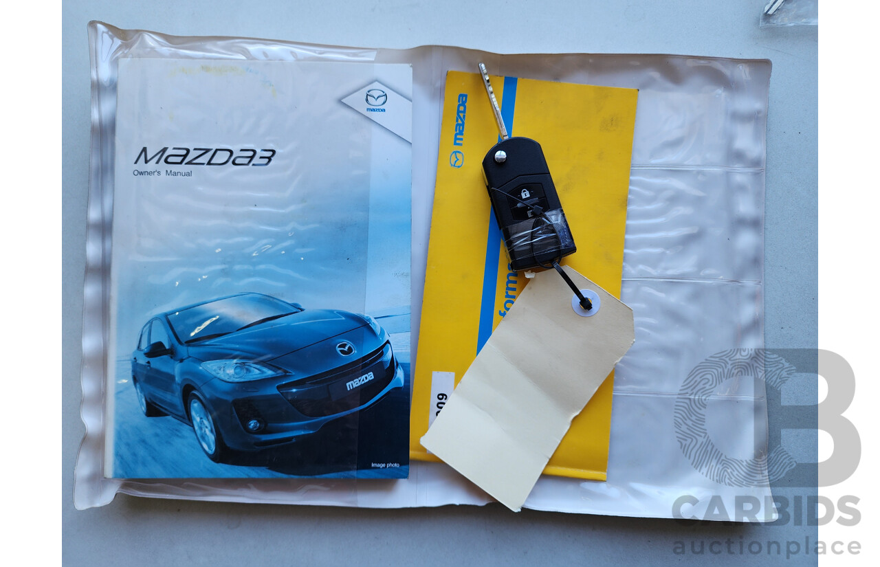 09/2011 Mazda Mazda3 NEO BL 10 UPGRADE 5d Hatchback Silver 2.0L