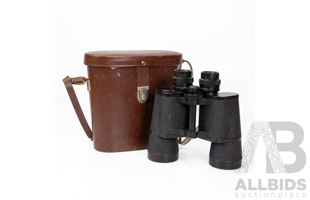 Vintage Carl Zeiss Jena 7x50 Binoculars