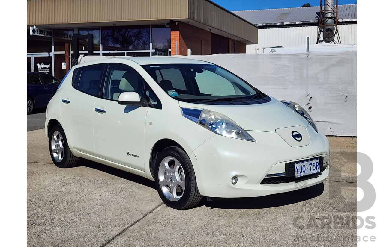 08/2013 Nissan Leaf  ZE0 5d Hatchback White 0.0