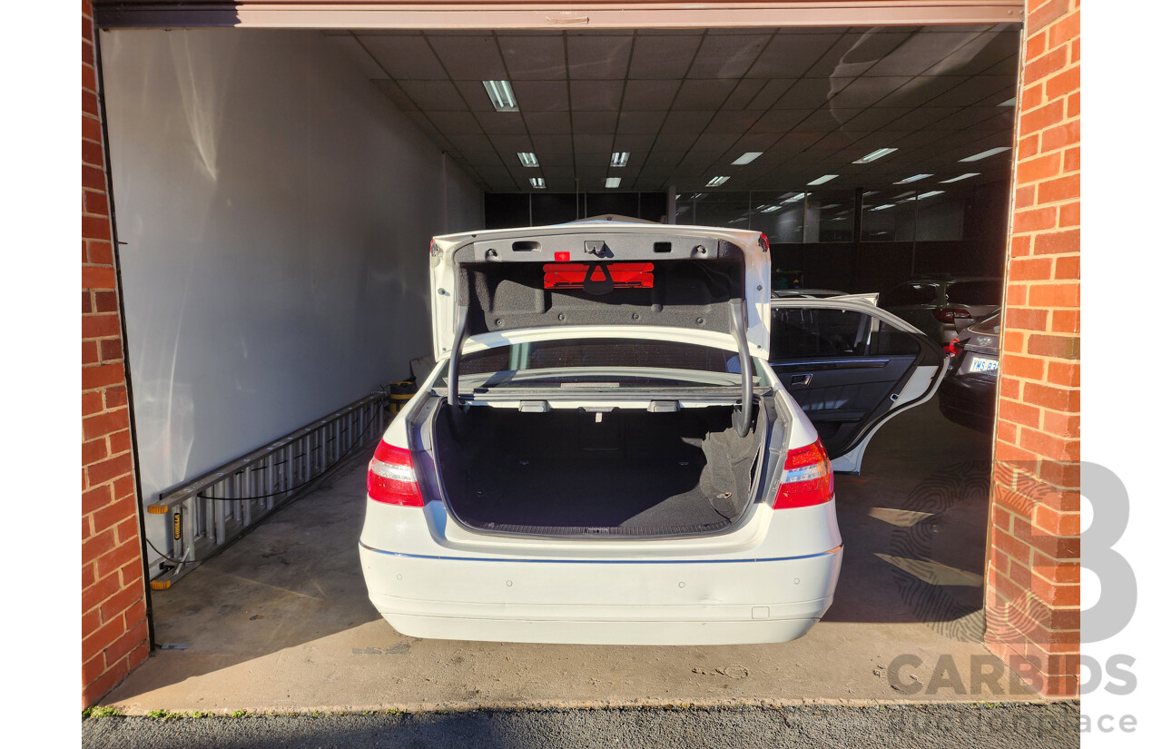 09/2011 Mercedes-Benz E250 CDI Avantgarde 212 MY11 UPGRADE 4d Sedan White 2.1L