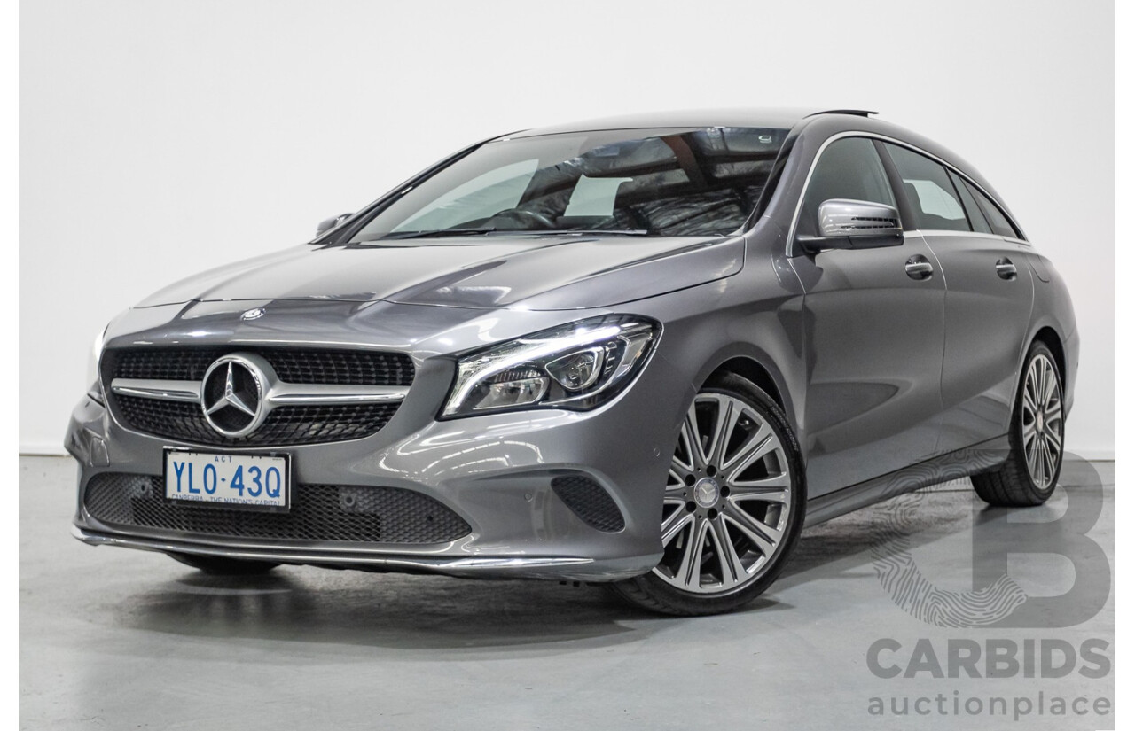 8/2016 Mercedes-Benz CLA 200 117 4d Wagon Mountain Grey Metallic Turbo 1.6L
