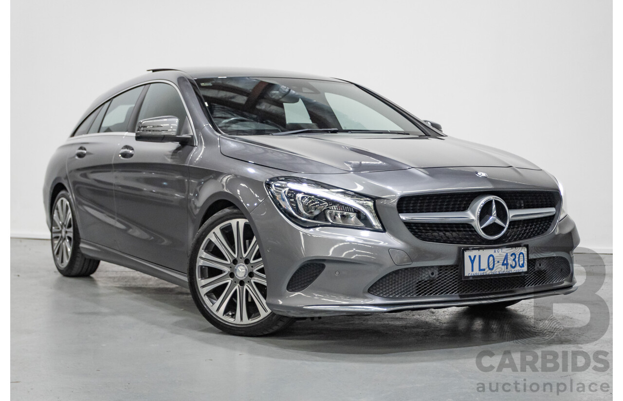8/2016 Mercedes-Benz CLA 200 117 4d Wagon Mountain Grey Metallic Turbo 1.6L