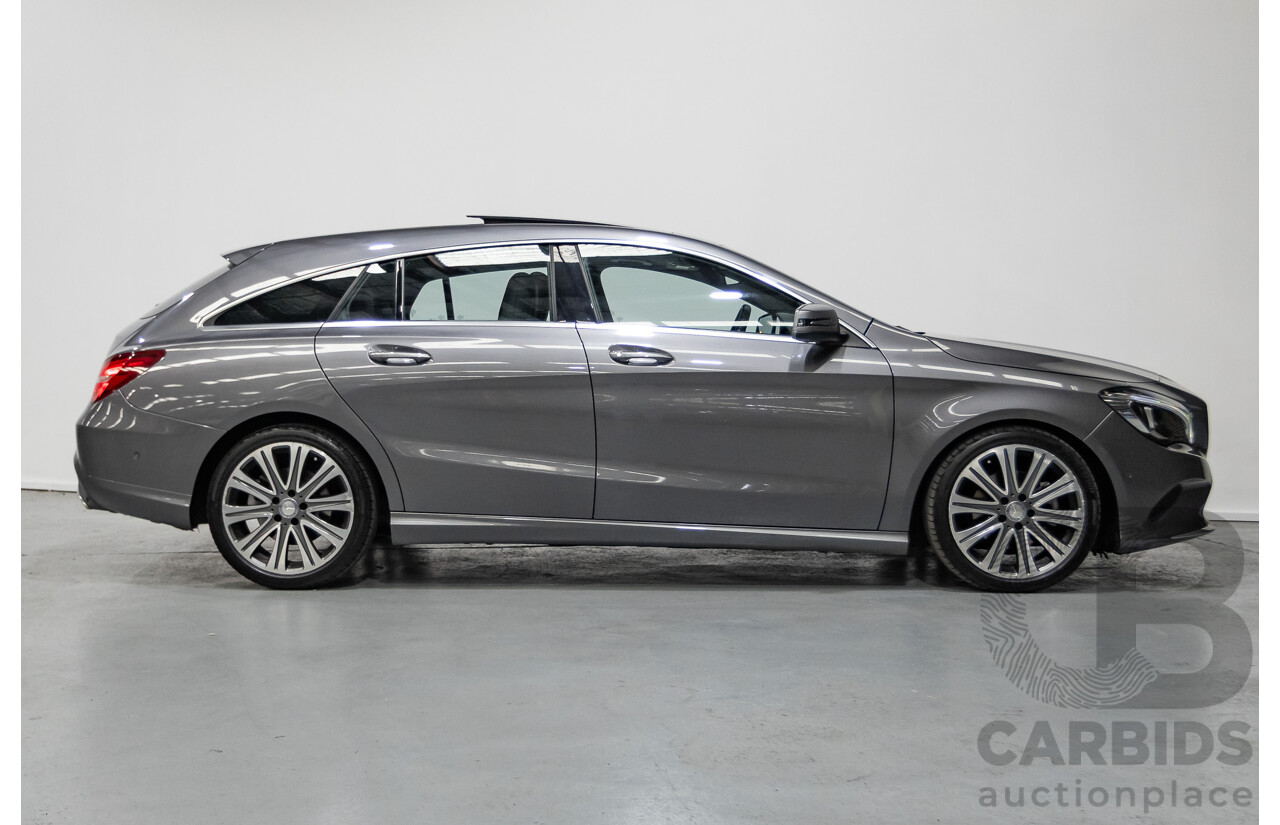 8/2016 Mercedes-Benz CLA 200 117 4d Wagon Mountain Grey Metallic Turbo 1.6L