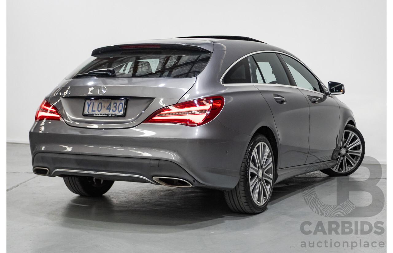 8/2016 Mercedes-Benz CLA 200 117 4d Wagon Mountain Grey Metallic Turbo 1.6L