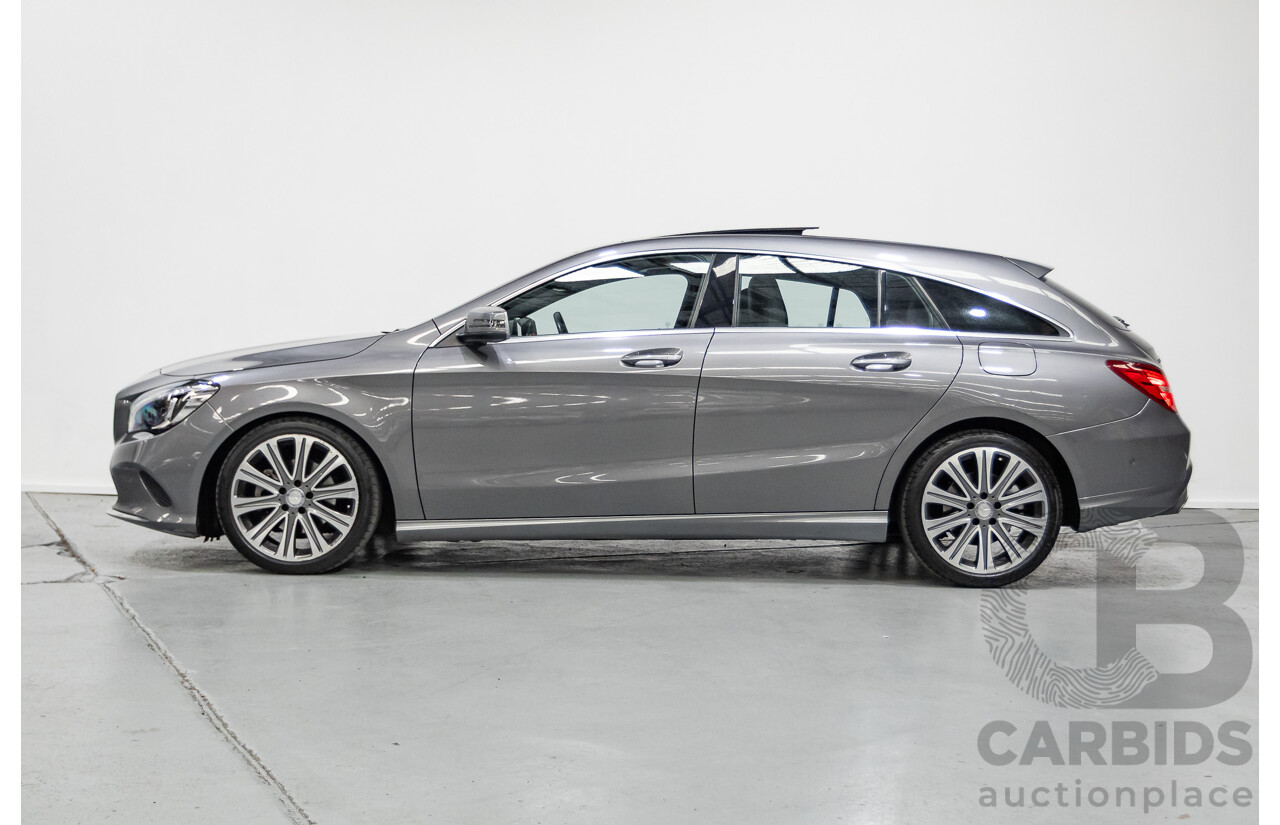 8/2016 Mercedes-Benz CLA 200 117 4d Wagon Mountain Grey Metallic Turbo 1.6L