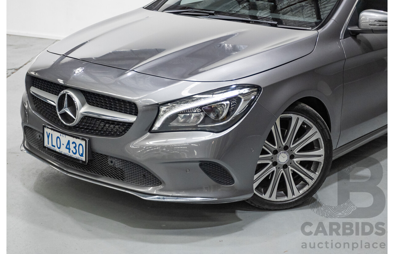 8/2016 Mercedes-Benz CLA 200 117 4d Wagon Mountain Grey Metallic Turbo 1.6L