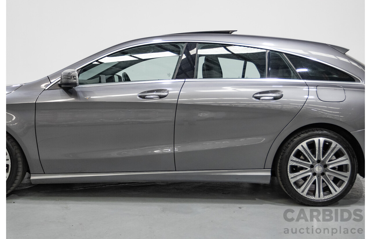 8/2016 Mercedes-Benz CLA 200 117 4d Wagon Mountain Grey Metallic Turbo 1.6L