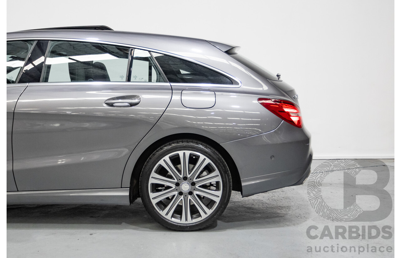 8/2016 Mercedes-Benz CLA 200 117 4d Wagon Mountain Grey Metallic Turbo 1.6L