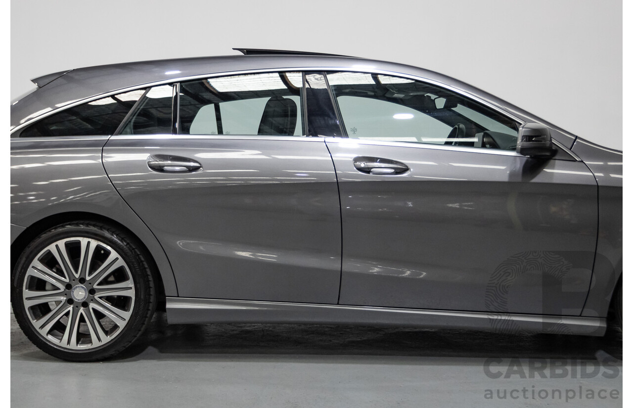8/2016 Mercedes-Benz CLA 200 117 4d Wagon Mountain Grey Metallic Turbo 1.6L