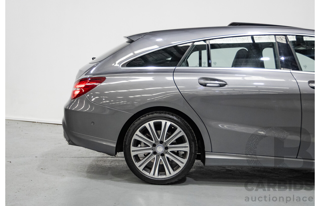 8/2016 Mercedes-Benz CLA 200 117 4d Wagon Mountain Grey Metallic Turbo 1.6L
