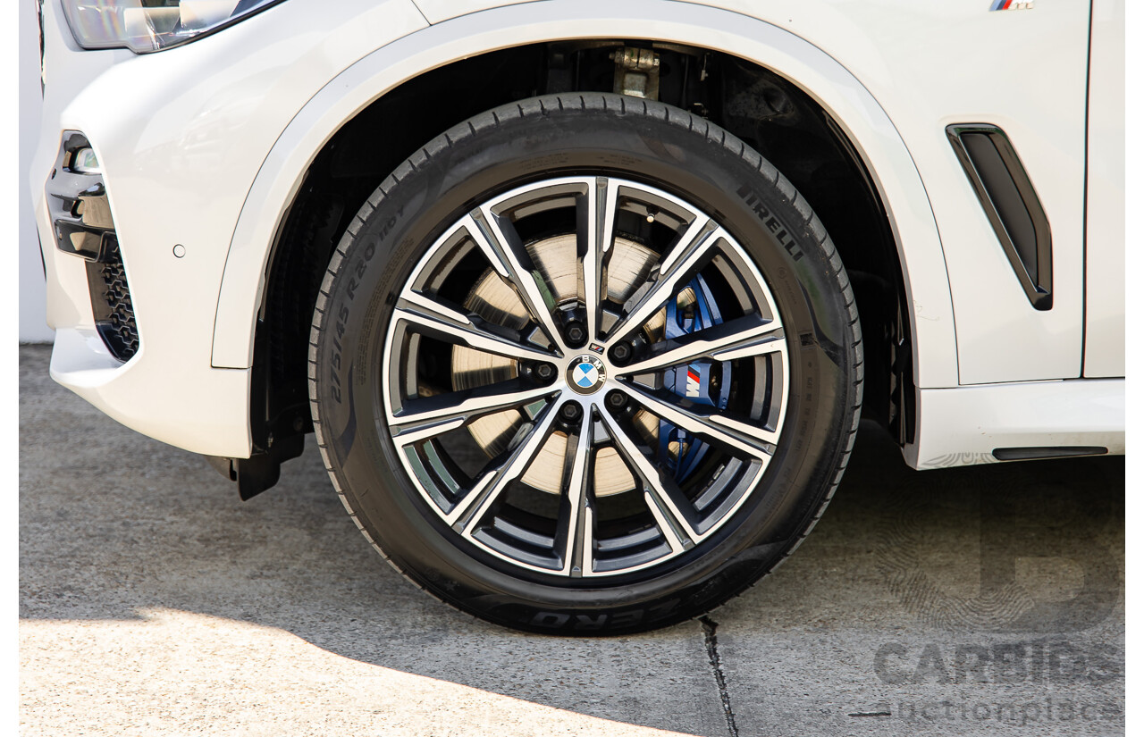 11/2020 BMW X5 xDrive 30d M-Sport Package (AWD) G05 MY21 4d Wagon Mineral White Metallic Turbo Diesel 3.0L