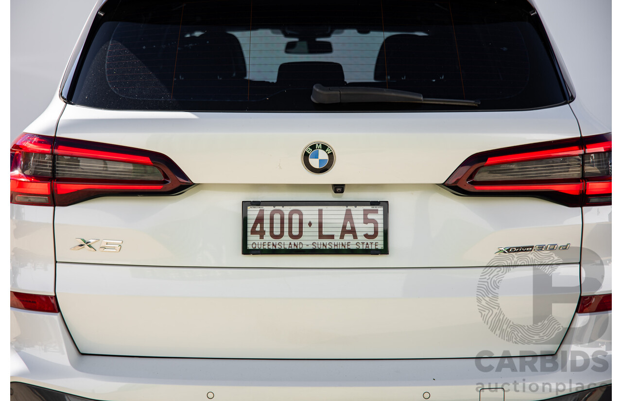 11/2020 BMW X5 xDrive 30d M-Sport Package (AWD) G05 MY21 4d Wagon Mineral White Metallic Turbo Diesel 3.0L