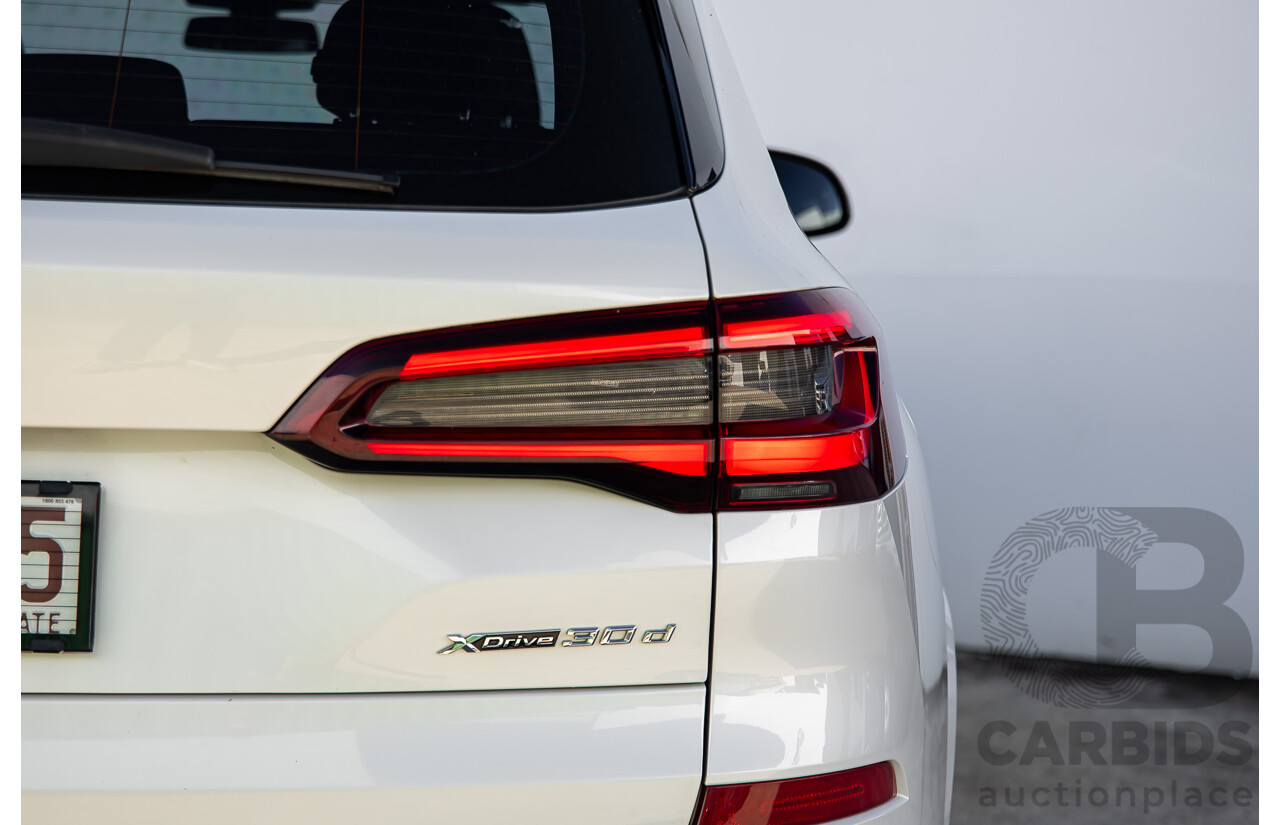 11/2020 BMW X5 xDrive 30d M-Sport Package (AWD) G05 MY21 4d Wagon Mineral White Metallic Turbo Diesel 3.0L