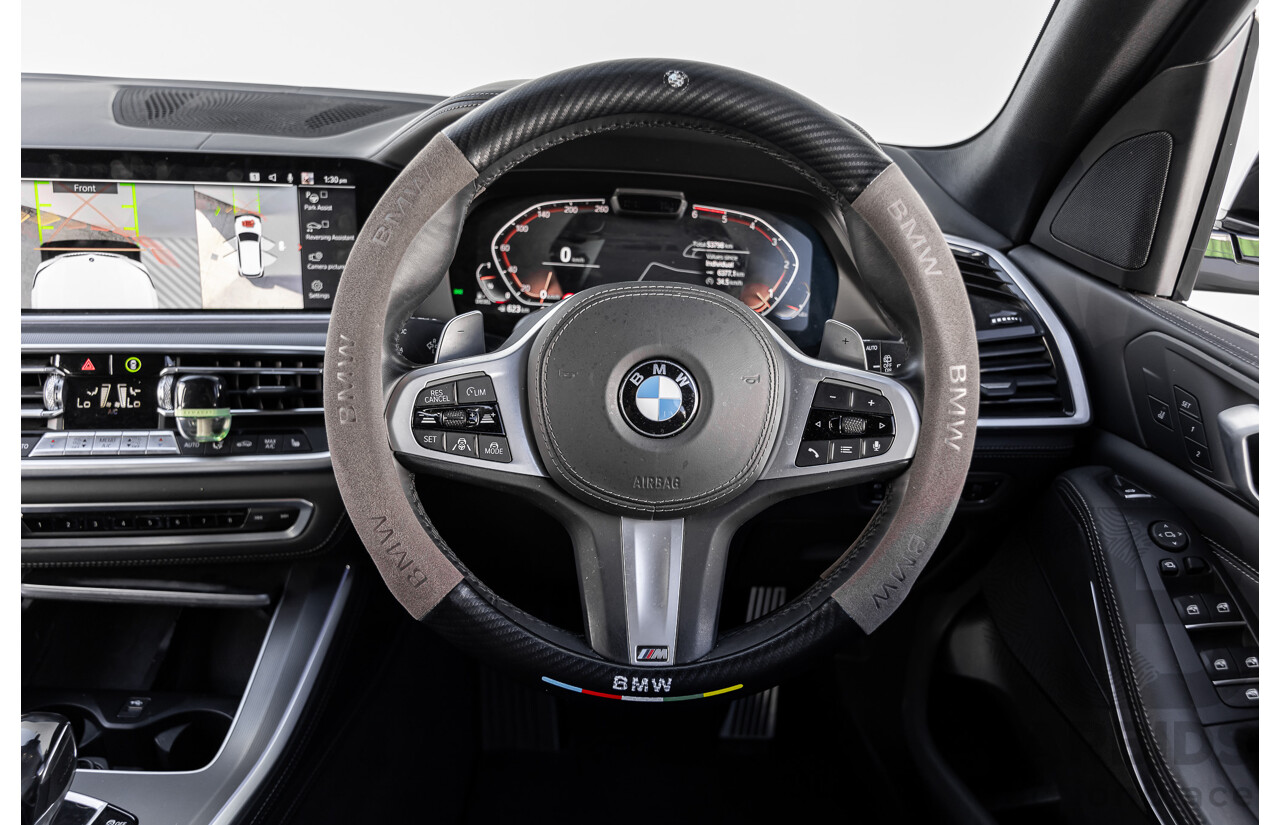 11/2020 BMW X5 xDrive 30d M-Sport Package (AWD) G05 MY21 4d Wagon Mineral White Metallic Turbo Diesel 3.0L