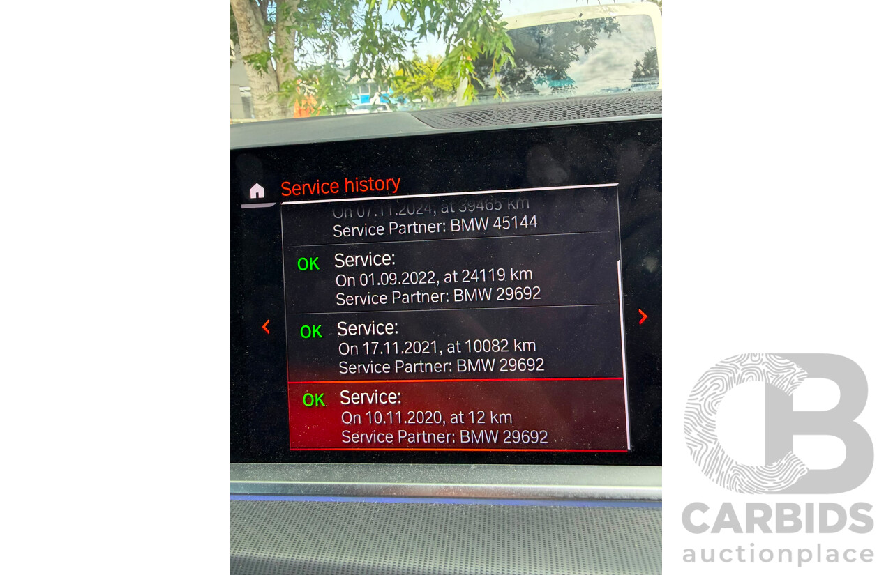 11/2020 BMW X5 xDrive 30d M-Sport Package (AWD) G05 MY21 4d Wagon Mineral White Metallic Turbo Diesel 3.0L