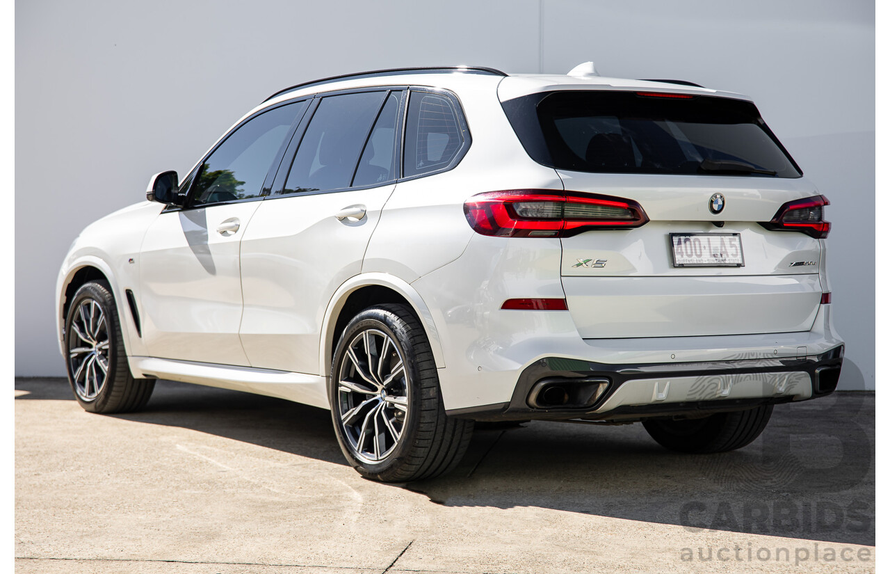 11/2020 BMW X5 xDrive 30d M-Sport Package (AWD) G05 MY21 4d Wagon Mineral White Metallic Turbo Diesel 3.0L