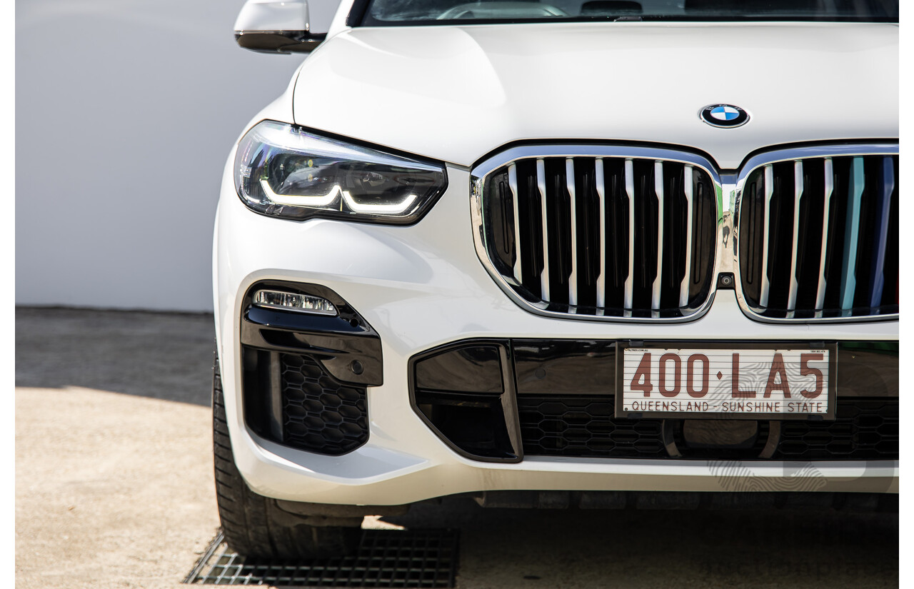 11/2020 BMW X5 xDrive 30d M-Sport Package (AWD) G05 MY21 4d Wagon Mineral White Metallic Turbo Diesel 3.0L