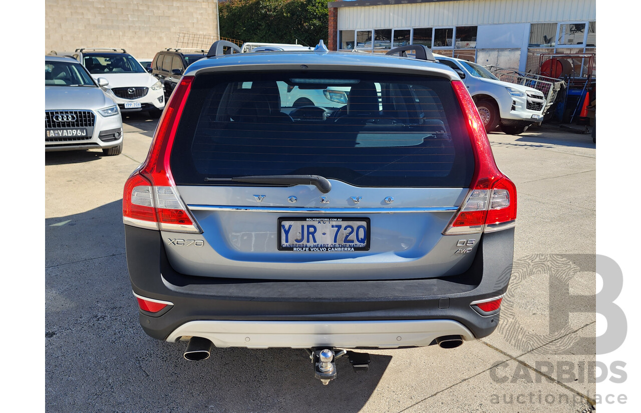 01/2014 Volvo Xc70 D5 Teknik BZ MY13 4d Wagon Silver 2.4L