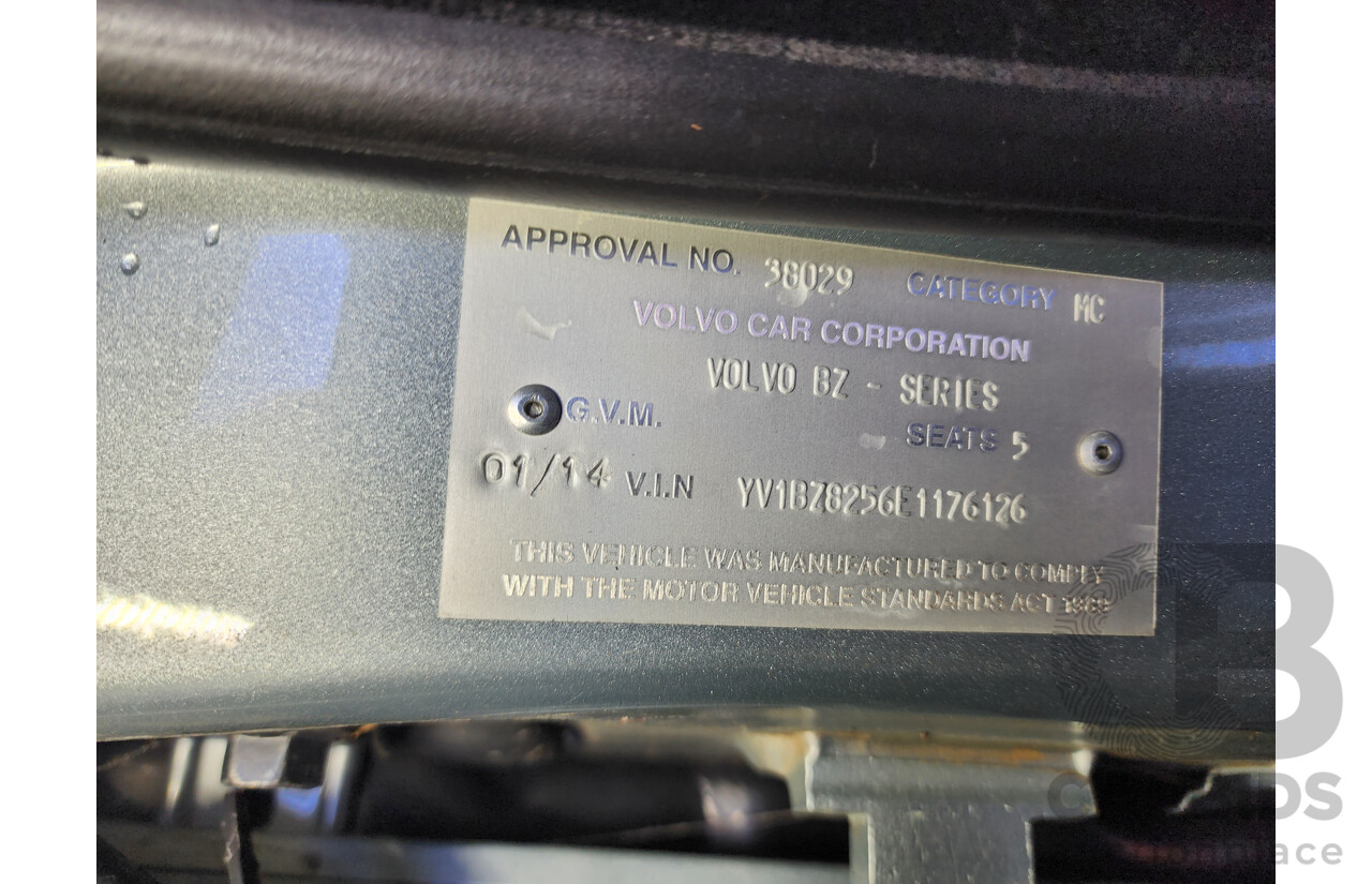 01/2014 Volvo Xc70 D5 Teknik BZ MY13 4d Wagon Silver 2.4L