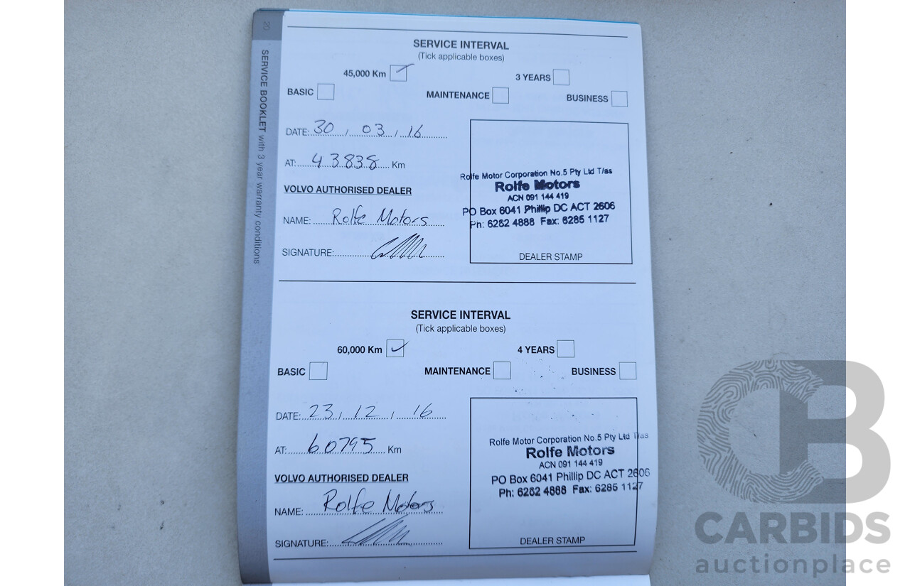 01/2014 Volvo Xc70 D5 Teknik BZ MY13 4d Wagon Silver 2.4L