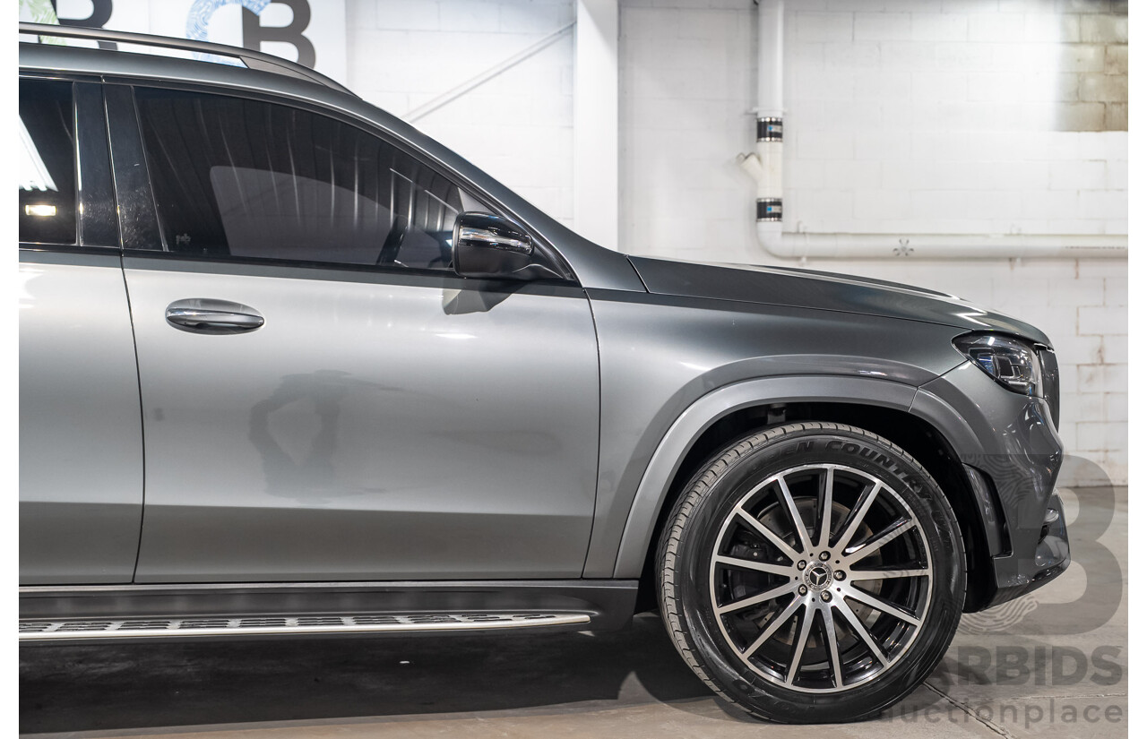 10/2020 Mercedes-Benz GLS 400d 4MATIC AWD X167 MY20.5 4d Wagon Selenite Grey Metallic Turbo Diesel 2.9L
