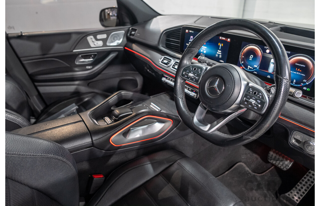 10/2020 Mercedes-Benz GLS 400d 4MATIC AWD X167 MY20.5 4d Wagon Selenite Grey Metallic Turbo Diesel 2.9L