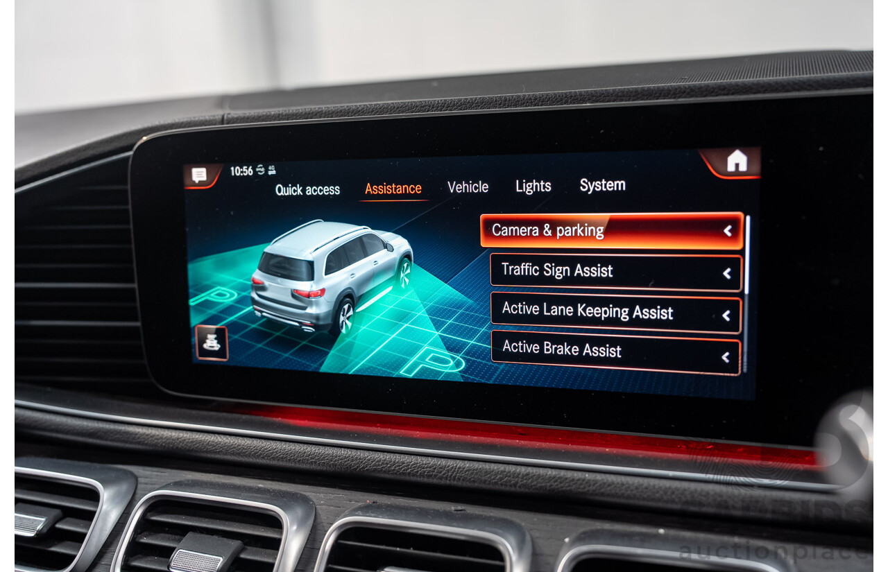 10/2020 Mercedes-Benz GLS 400d 4MATIC AWD X167 MY20.5 4d Wagon Selenite Grey Metallic Turbo Diesel 2.9L