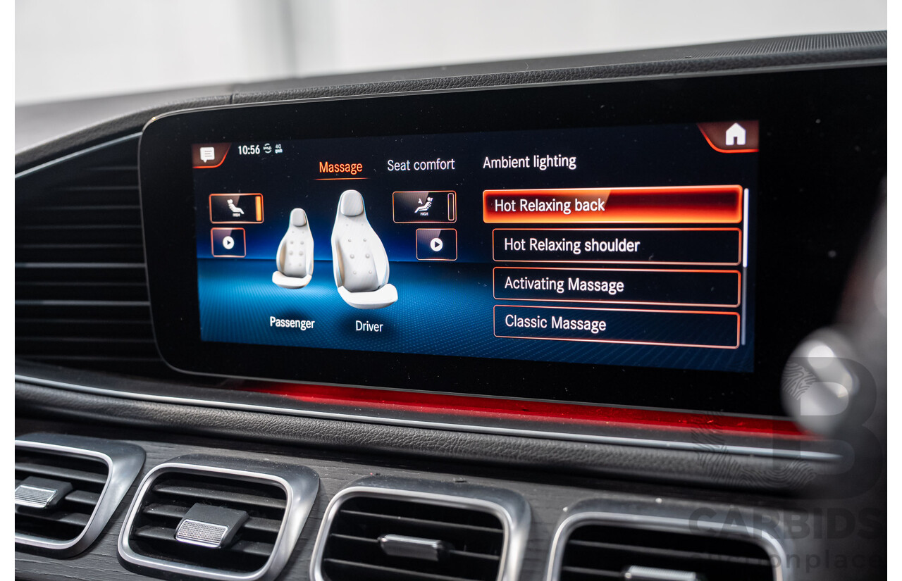 10/2020 Mercedes-Benz GLS 400d 4MATIC AWD X167 MY20.5 4d Wagon Selenite Grey Metallic Turbo Diesel 2.9L