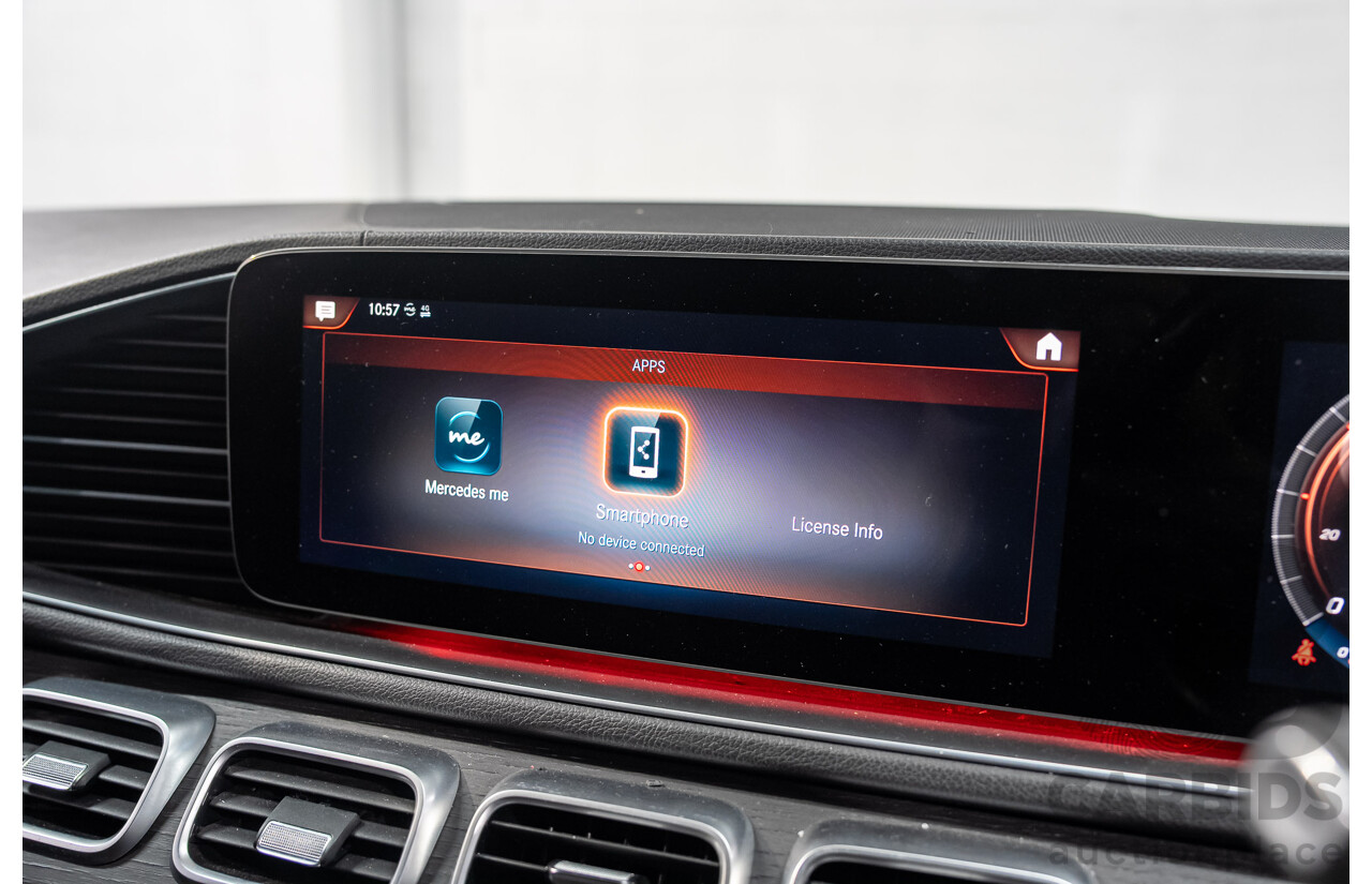 10/2020 Mercedes-Benz GLS 400d 4MATIC AWD X167 MY20.5 4d Wagon Selenite Grey Metallic Turbo Diesel 2.9L