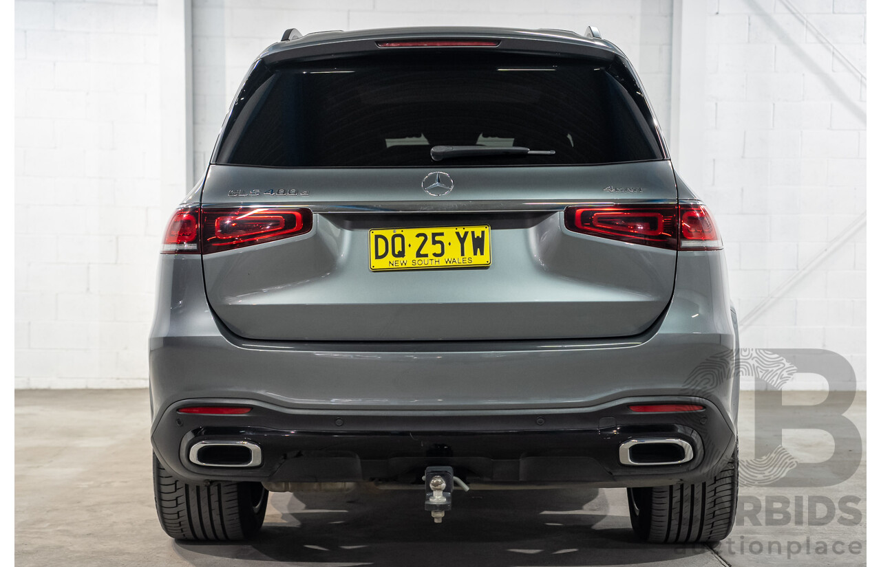 10/2020 Mercedes-Benz GLS 400d 4MATIC AWD X167 MY20.5 4d Wagon Selenite Grey Metallic Turbo Diesel 2.9L