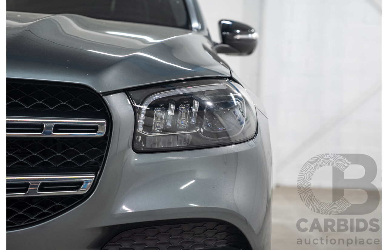 10/2020 Mercedes-Benz GLS 400d 4MATIC AWD X167 MY20.5 4d Wagon Selenite Grey Metallic Turbo Diesel 2.9L