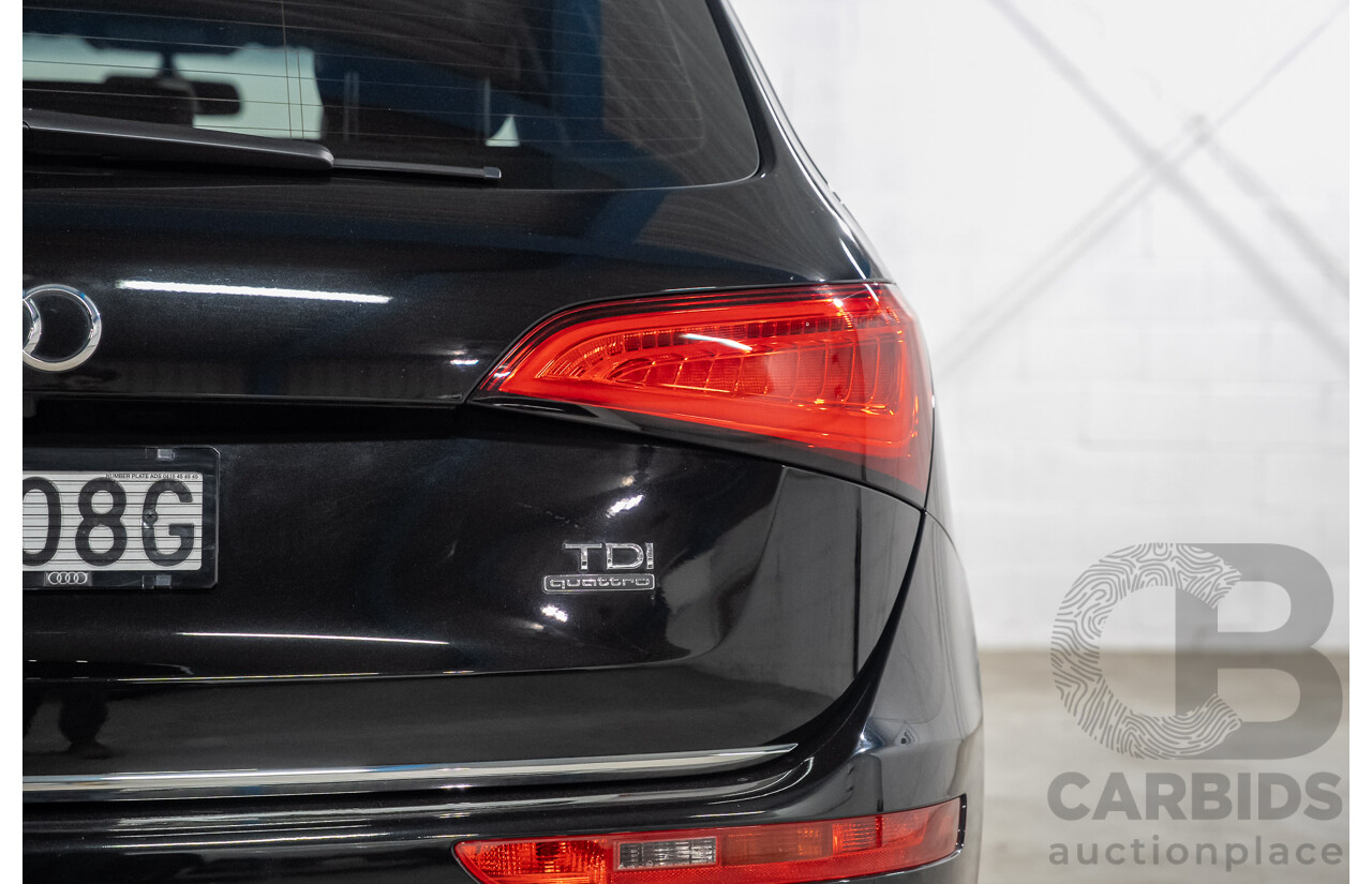 5/2016 Audi Q5 2.0 TDI Quattro (AWD) 8R MY16 4d Wagon Myth Black Metallic Turbo Diesel 2.0L