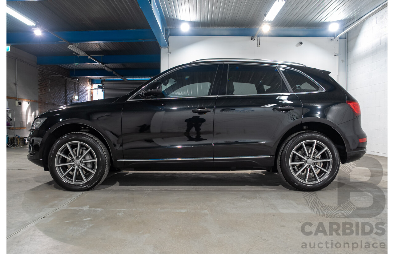 5/2016 Audi Q5 2.0 TDI Quattro (AWD) 8R MY16 4d Wagon Myth Black Metallic Turbo Diesel 2.0L