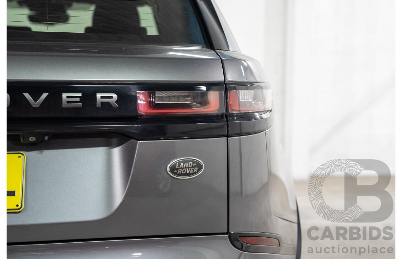 9/2017 Range Rover Velar D300 R-Dynamic S (AWD) MY18 4d Wagon Corris Grey Metallic Twin Turbo Diesel 3.0L