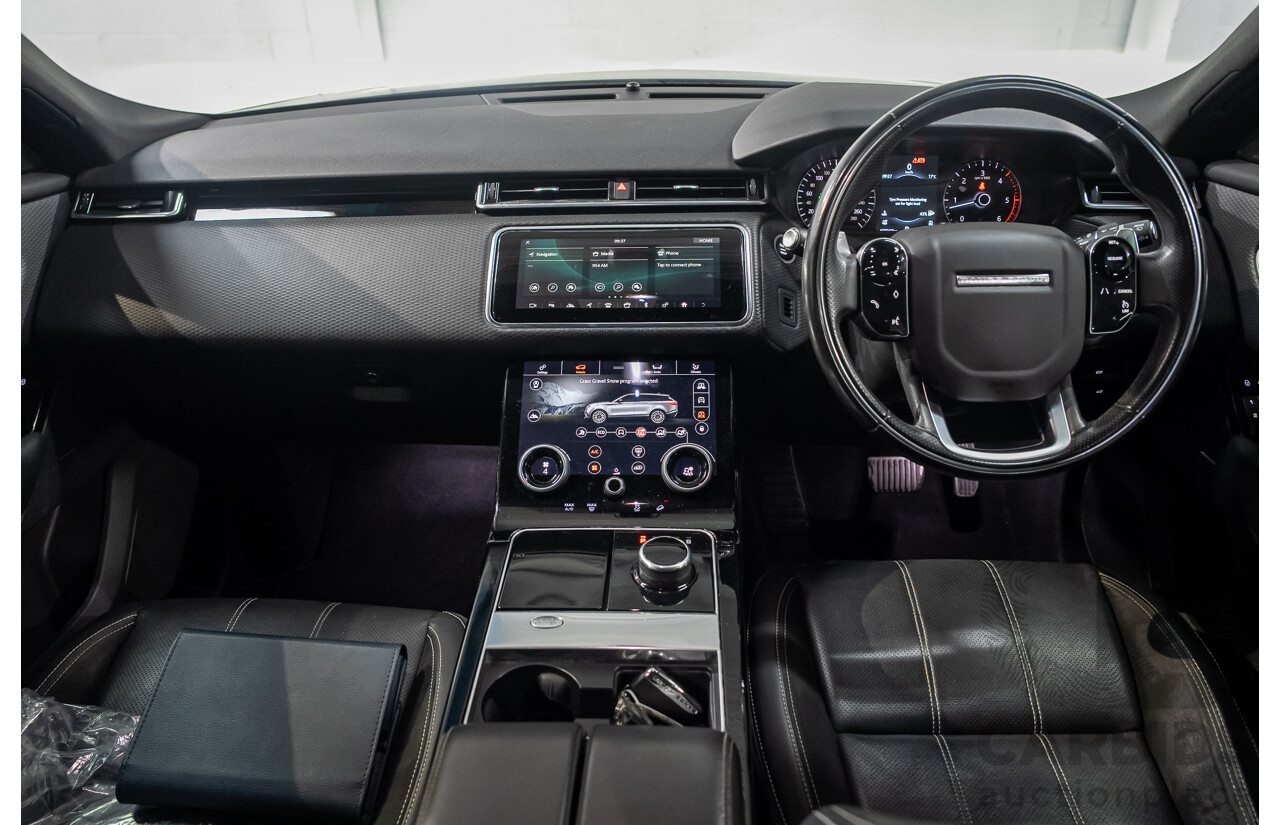 9/2017 Range Rover Velar D300 R-Dynamic S (AWD) MY18 4d Wagon Corris Grey Metallic Twin Turbo Diesel 3.0L