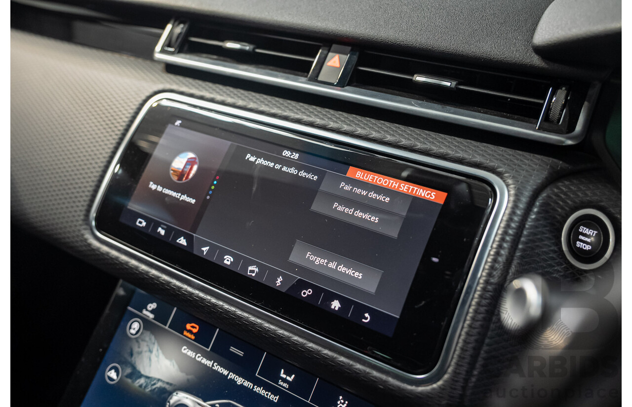 9/2017 Range Rover Velar D300 R-Dynamic S (AWD) MY18 4d Wagon Corris Grey Metallic Twin Turbo Diesel 3.0L