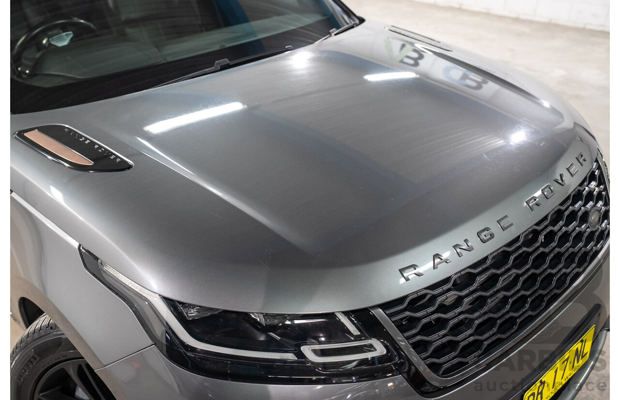 9/2017 Range Rover Velar D300 R-Dynamic S (AWD) MY18 4d Wagon Corris Grey Metallic Twin Turbo Diesel 3.0L