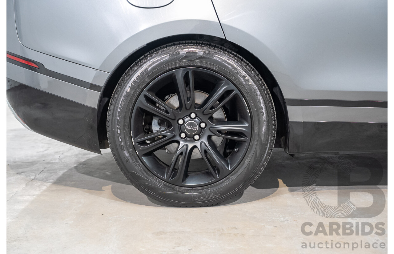 9/2017 Range Rover Velar D300 R-Dynamic S (AWD) MY18 4d Wagon Corris Grey Metallic Twin Turbo Diesel 3.0L