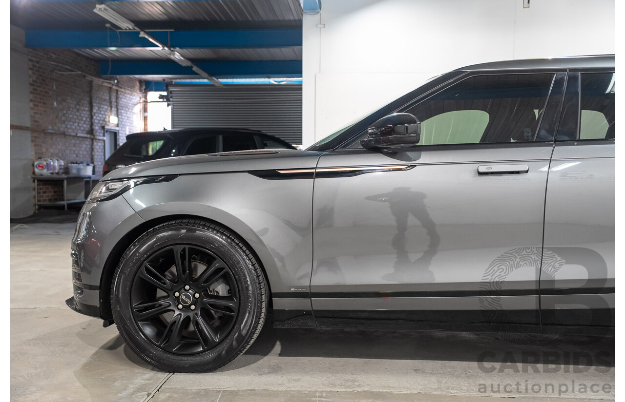 9/2017 Range Rover Velar D300 R-Dynamic S (AWD) MY18 4d Wagon Corris Grey Metallic Twin Turbo Diesel 3.0L