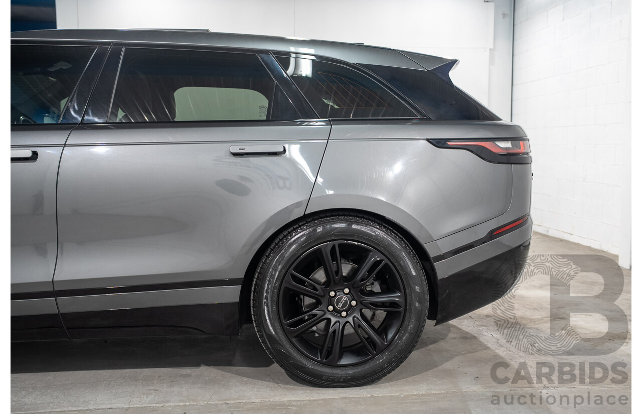 9/2017 Range Rover Velar D300 R-Dynamic S (AWD) MY18 4d Wagon Corris Grey Metallic Twin Turbo Diesel 3.0L