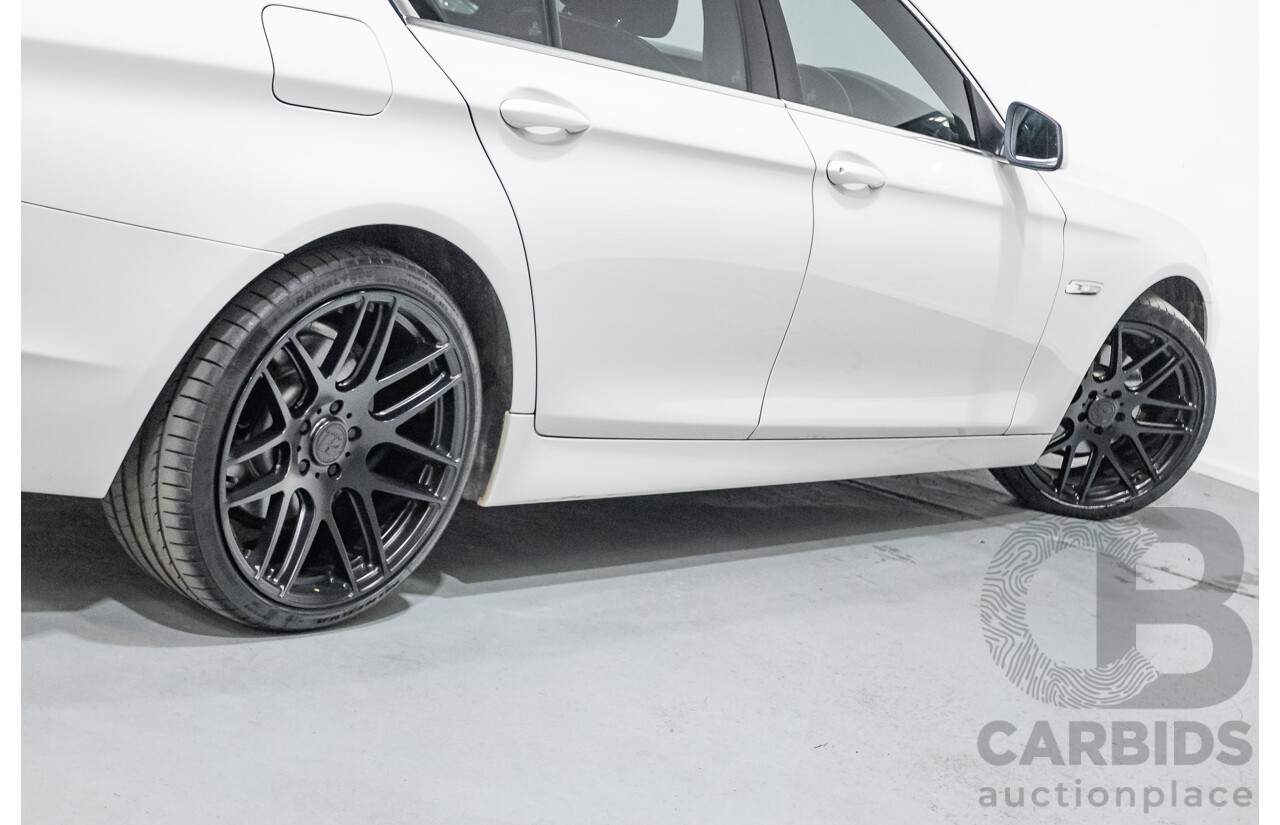 6/2012 BMW 520i F10 MY12 4d Sedan Alpine White Turbo 2.0L