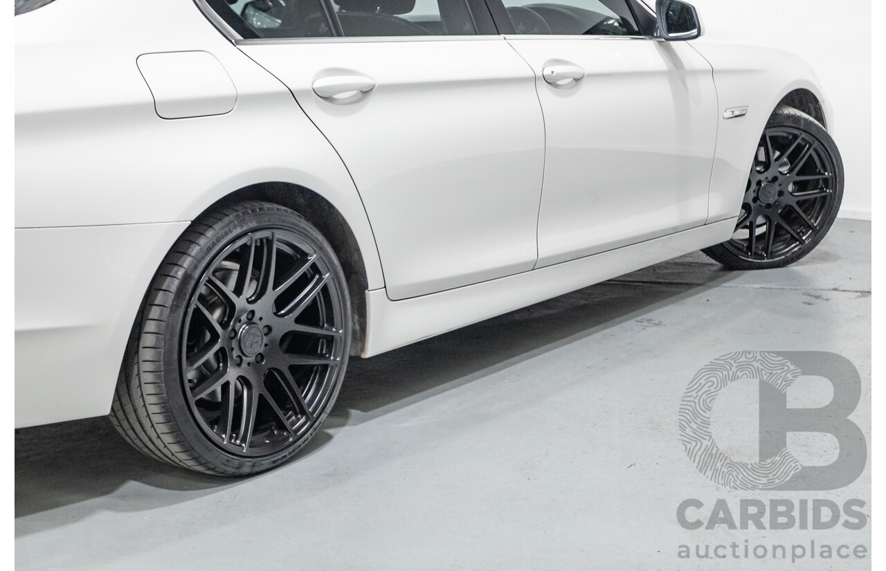 6/2012 BMW 520i F10 MY12 4d Sedan Alpine White Turbo 2.0L
