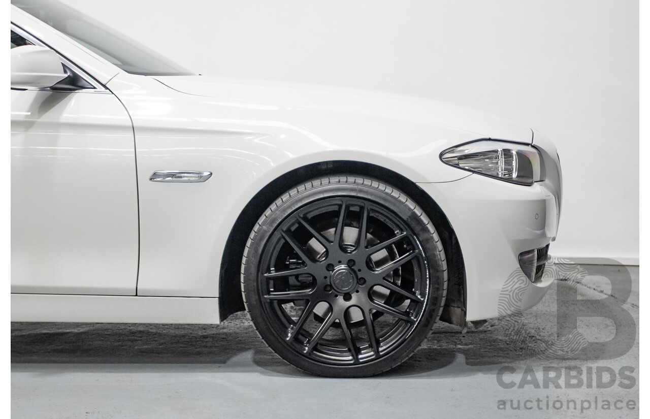 6/2012 BMW 520i F10 MY12 4d Sedan Alpine White Turbo 2.0L