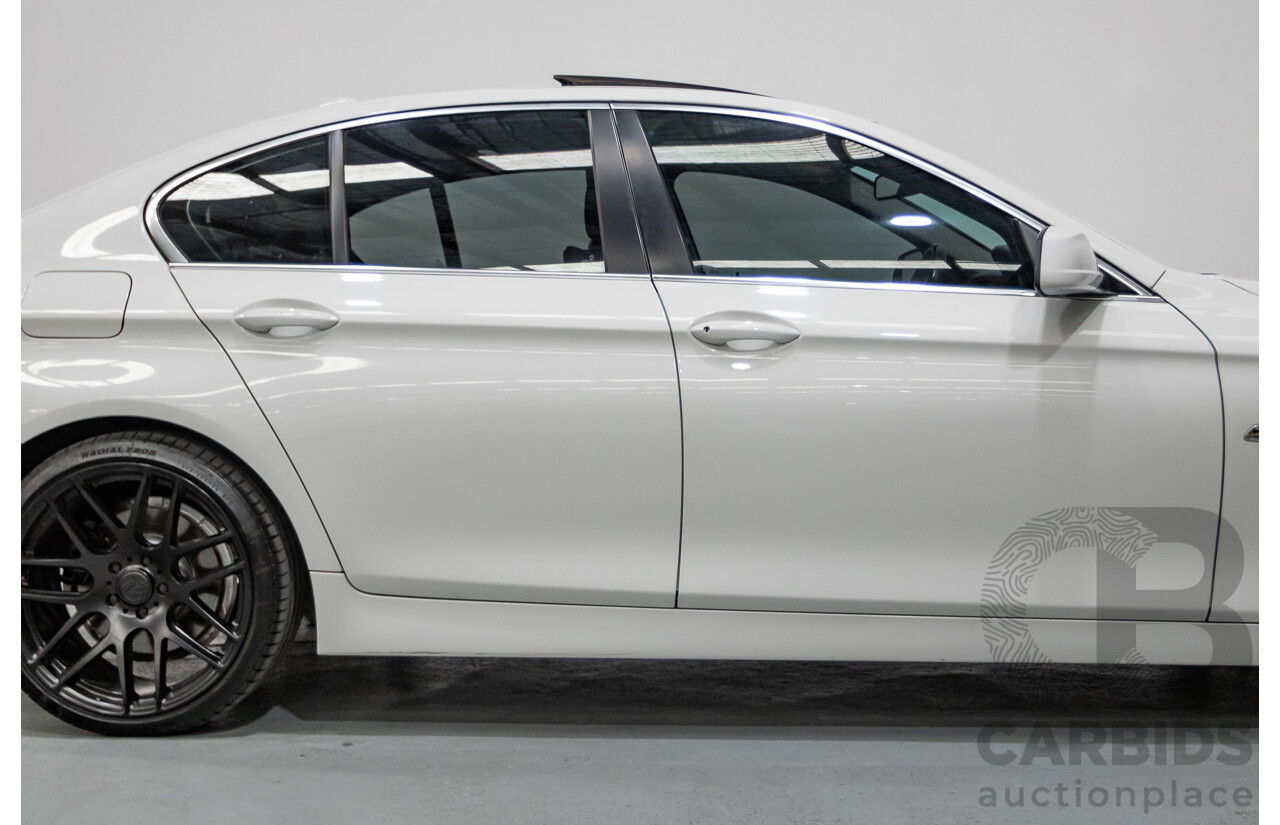 6/2012 BMW 520i F10 MY12 4d Sedan Alpine White Turbo 2.0L