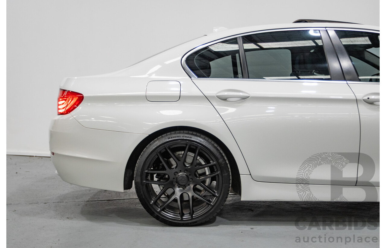 6/2012 BMW 520i F10 MY12 4d Sedan Alpine White Turbo 2.0L